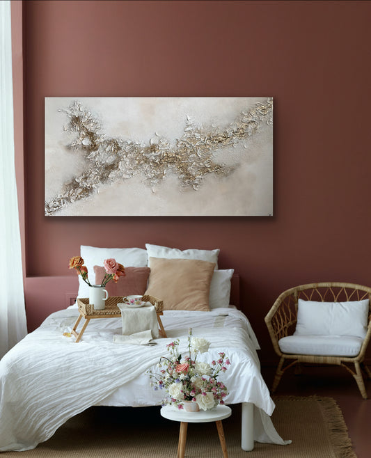 "Sugar Cloud" 80 x 150cm